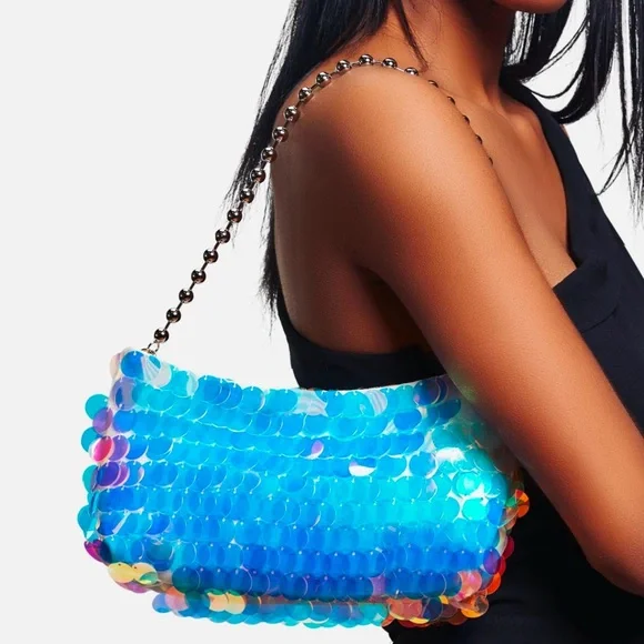 LISELLE KISS Chelsea Ball Chain Shoulder Bag - Picture 2 of 6